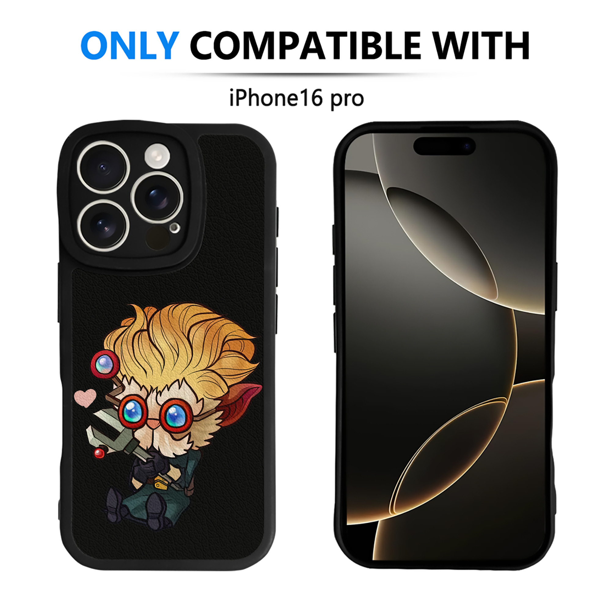リーグ・オブ・レジェンド League of Legends LOL 【iPhone 16シリーズ対応】シリコンスマホケース（レザー調） 材質：シリコン